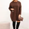 rochie-maro-marime-mare-cu-croiala-lejera