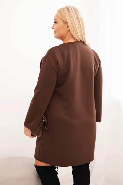 rochie-maro-marime-mare-cu-croiala-lejera