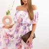 rochie-midi-alba-cu-umeri-goi-si-imprimeu-floral-mov