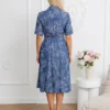 rochie-midi-albastra-cu-broderie-florala-si-cordon