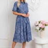 rochie-midi-albastra-cu-broderie-florala-si-cordon