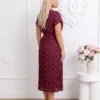 rochie-midi-bordo-din-vascoza-cu-buline-si-decolteu-petrecut