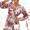 rochie-midi-crem-cu-imprimeu-floral-burgundy-si-maneci-lungi