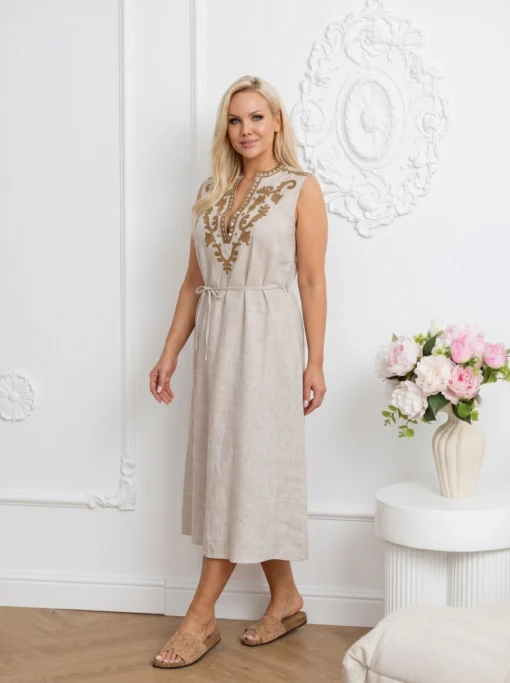 rochie-midi-cu-broderie-si-cordon-in-talie