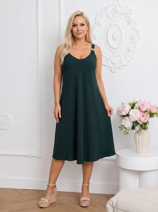rochie-midi-cu-detaliu-auriu-pe-bretele