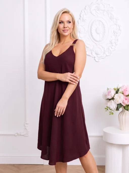 rochie-midi-cu-detaliu-auriu-pe-bretele