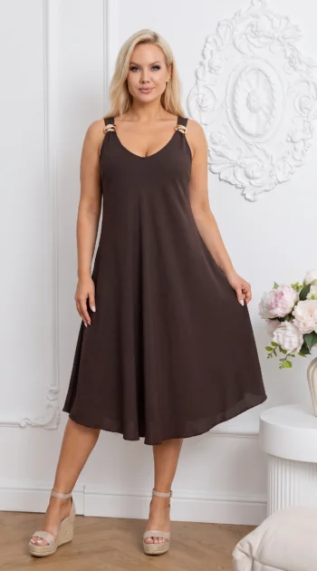rochie-midi-cu-detaliu-auriu-pe-bretele