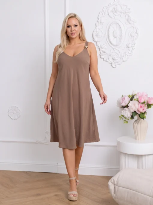 rochie-midi-cu-detaliu-auriu-pe-bretele
