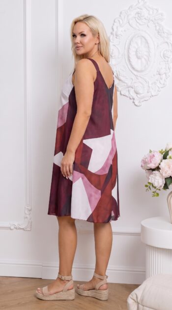 rochie-midi-cu-imprimeu-geometric-si-detaliu-auriu-pe-bretele