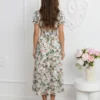 rochie-midi-de-vara-cu-maneci-bufante-si-imprimeu-floral-verde