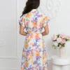 rochie-midi-din-bumbac-cu-imprimeu-floral-pastelat