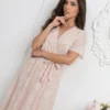 rochie-midi-eleganta-crem-cu-textura-florala