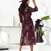 rochie-midi-eleganta-cu-imprimeu-floral-in-nuante-bordo-si-curea-in-talie