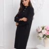 rochie-midi-eleganta-din-tricot-cu-nasturi-bijuterie