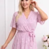 rochie-midi-eleganta-roz-cu-textura-florala