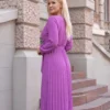 rochie-midi-plisata-mov-cu-cordon-in-talie