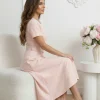 rochie-midi-roz-cu-curea-in-talie