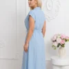 rochie-midi-tip-camasa-bleu-cu-guler-rever-si-cordon-cu-catarama
