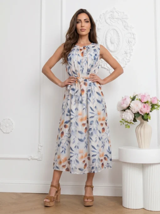 rochie-midi-vaporoasa-cu-imprimeu
