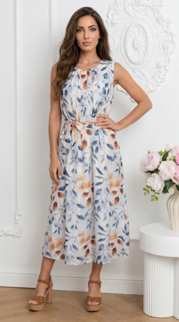 rochie-midi-vaporoasa-cu-imprimeu