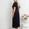 rochie-neagra-plisata-midi-cu-curea-in-talie-si-decolteu-in-v
