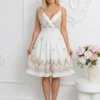 rochie-scurta-alba-cu-broderie-aurie-bretele-si-talie-elastica