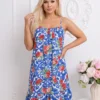 rochie-scurta-cu-imprimeu-arabescuri-si-capsuni