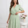 rochie-scurta-cu-textura-reliefata-si-curea
