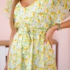 rochie-scurta-florala-cu-cordon-in-talie