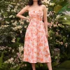 rochie-shadya-cu-imprimeu-floral-si-umeri-goi