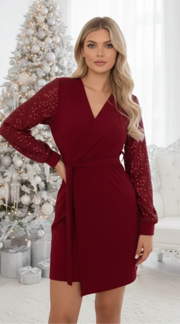 rochie-sparkle-burgundy-eleganta-cu-paiete