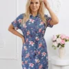 rochie-tip-camasa-cu-imprimeu-floral-si-cordon-in-talie
