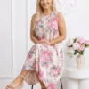 rochie-vaporoasa-cu-imprimeu-floral-bogat-roz