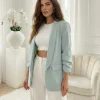 sacou-albastru-pastel-elegant-cu-maneci-drapate-fancy