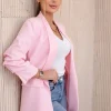 sacou-baby-pink-elegant-cu-maneci-drapate
