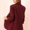 sacou-elegant-burgundy-cu-maneci-drapate-fancy