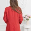 sacou-elegant-corai-cu-maneci-drapate-fancy