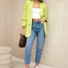 sacou-elegant-cu-maneci-drapate-fancy-yellow