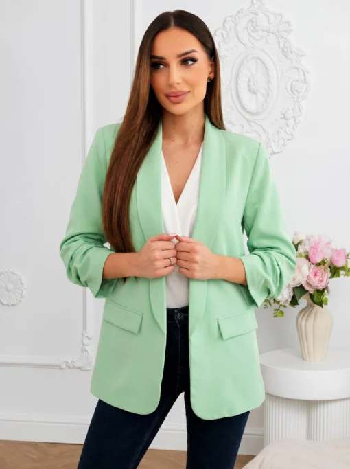 sacou-elegant-cu-maneci-drapate-verde-menta-fancy