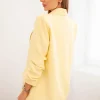 sacou-elegant-galben-vanilla-cu-maneci-drapate-fancy