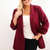 sacou-elegant-marime-mare-burgundy-cu-maneci-drapate