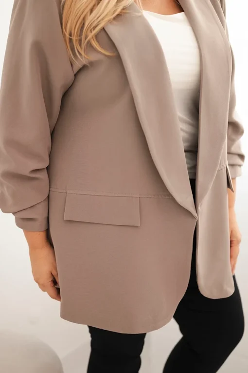 sacou-elegant-marime-mare-fango-cu-maneci-drapate-fancy