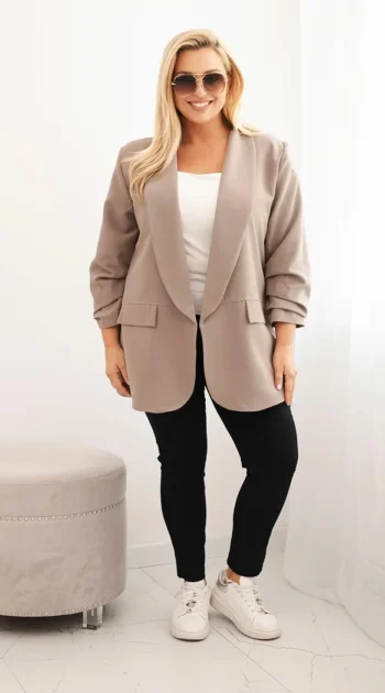 sacou-elegant-marime-mare-fango-cu-maneci-drapate-fancy