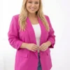 sacou-elegant-marime-mare-fucsia-cu-maneci-drapate-fancy