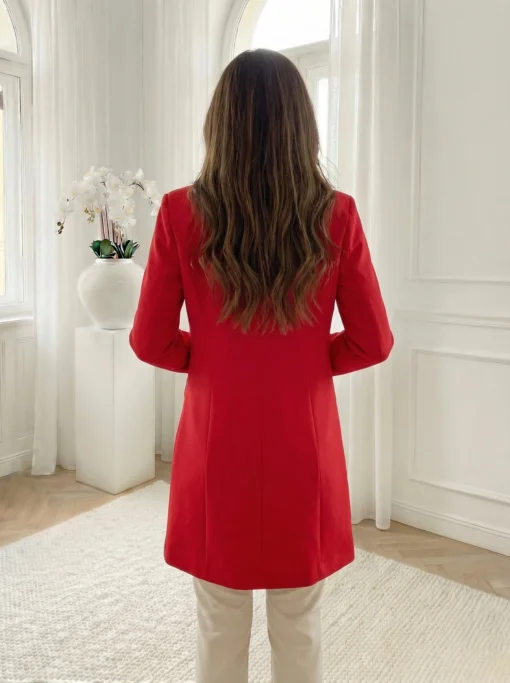 sacou-elegant-rosu-lung