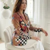 sacou-statement-multicolor-cu-imprimeu-floral-si-carouri