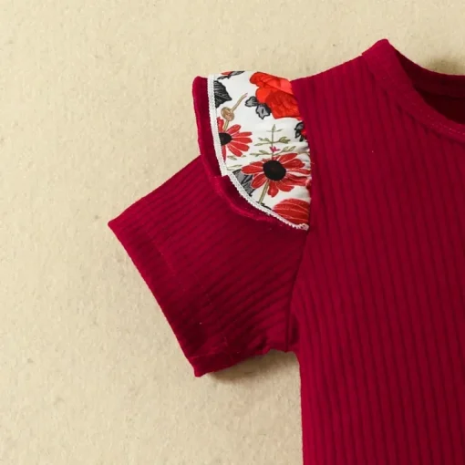 set-3-piese-fete-burgundy-cu-imprimeu-floral