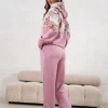 set-de-trening-roz-din-vascoza-cu-imprimeu-floral