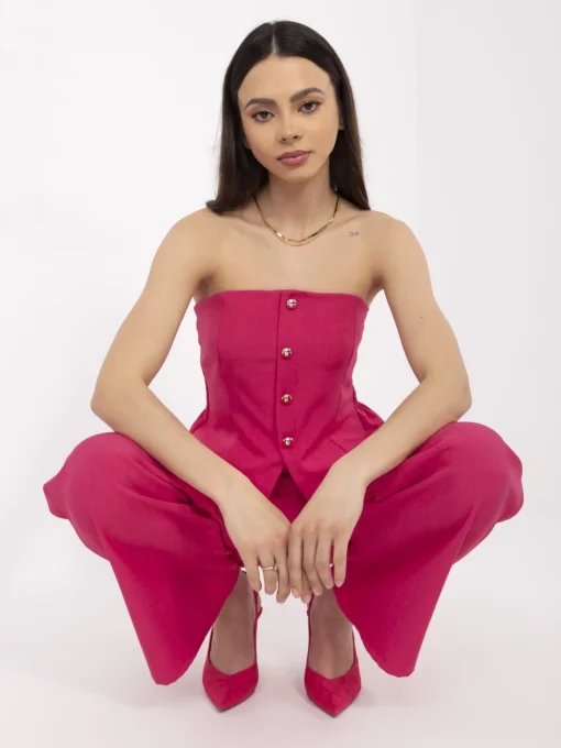 set-fucsia-elegant-cu-top-corset-si-pantaloni-evazati