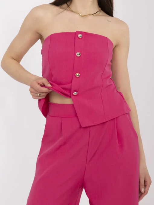 set-fucsia-elegant-cu-top-corset-si-pantaloni-evazati